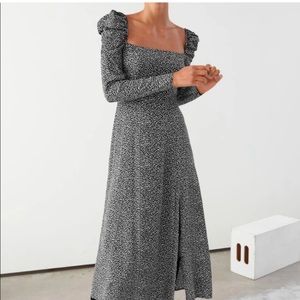& Other Stories Midi dress